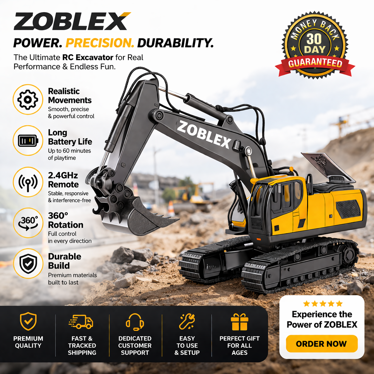 Zoblex™ RC Excavator